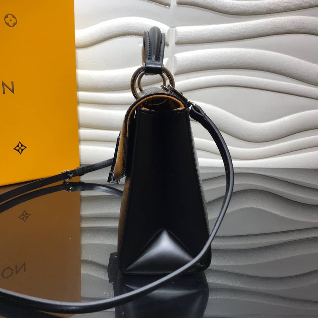 Louis Vuitton Grenelle Pochette Epi Leather Replica Shoulder Bag Black M55977 - DEEPREPS