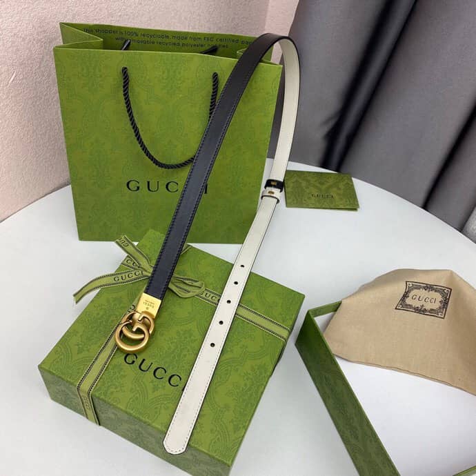 Fashion Gucci Classic AAA+ Belt 20mm For Lady - DEEPREPS