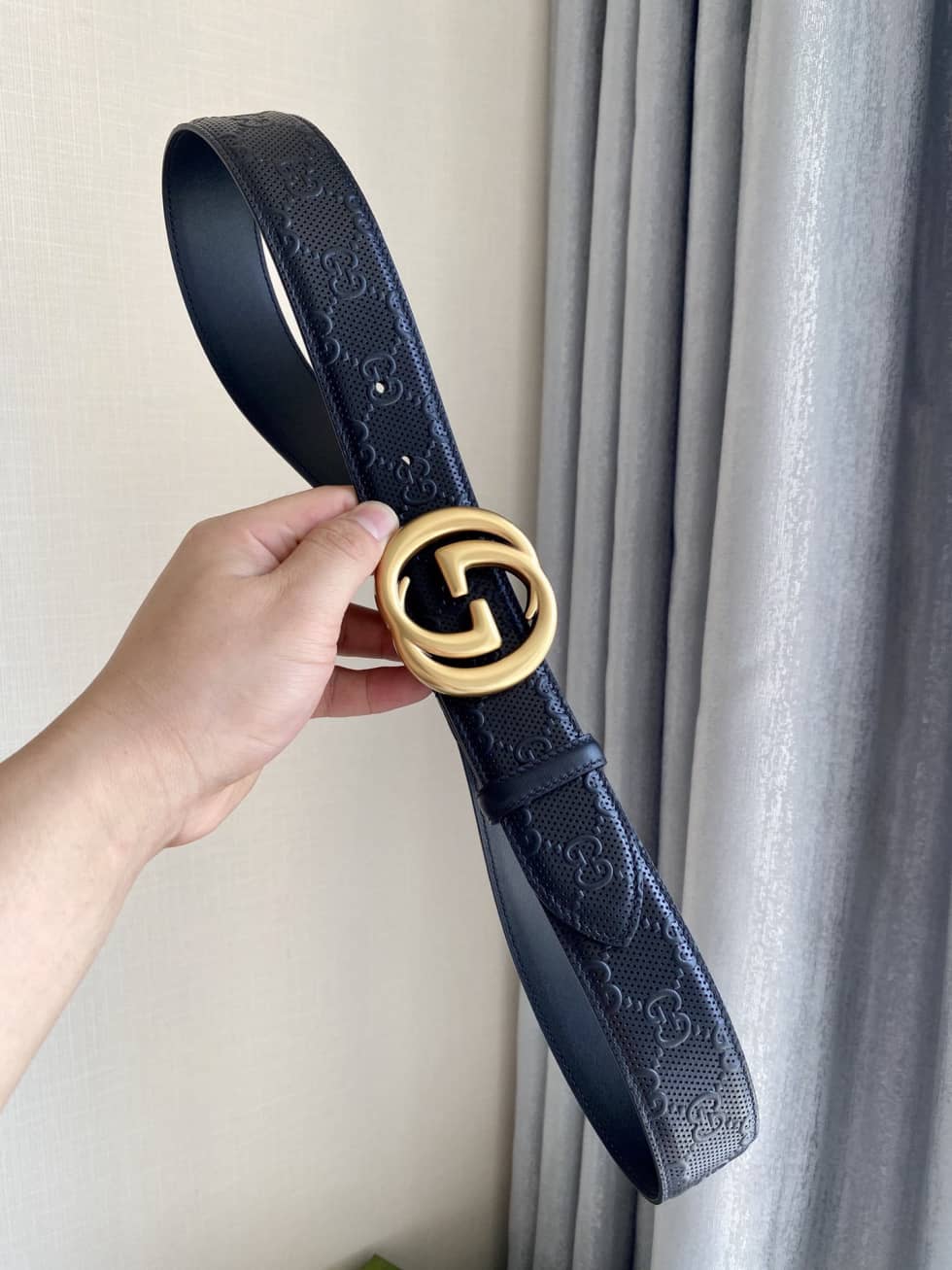 Knockoff Gucci Logo Belt 40mm - DEEPREPS