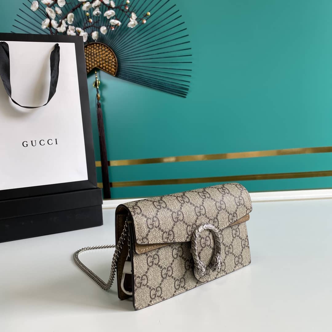 Gucci Dionysus GG Supreme Mini Crossbody Bag Replica 476432 - DEEPREPS