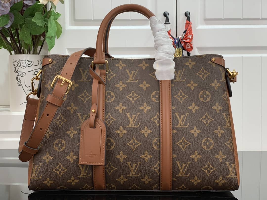 Louis Vuitton Monogram Canvas Soufflot MM Replica Bag M44817 - DEEPREPS
