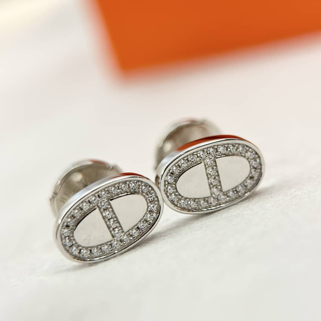 Wholesale Hermes Logo Earring - DEEPREPS