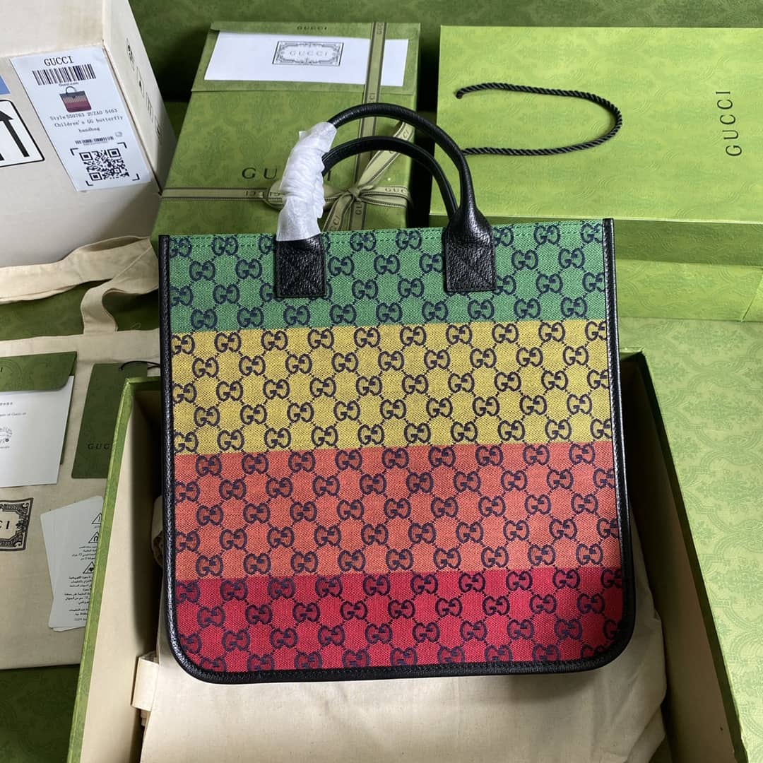 Gucci GG Marmont Multicolor Tote Replica 550763 - DEEPREPS