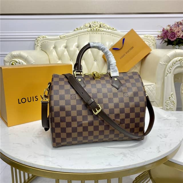 Louis Vuitton Speedy Bandouliere 30 Damier Ebene N41367 Replica Bag - DEEPREPS
