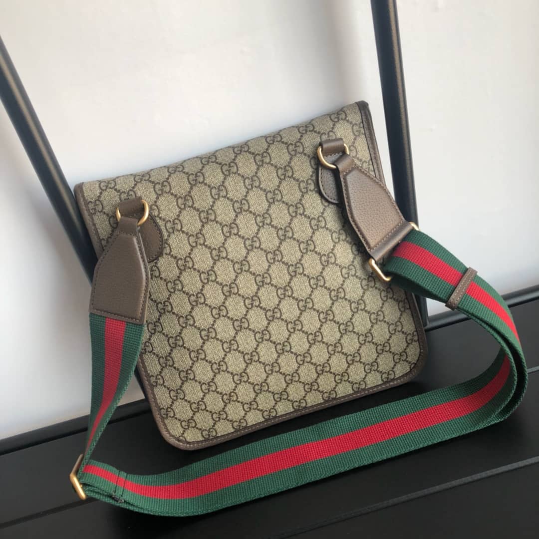 Gucci GG Supreme Medium Messenger Bag Replica 598604 - DEEPREPS