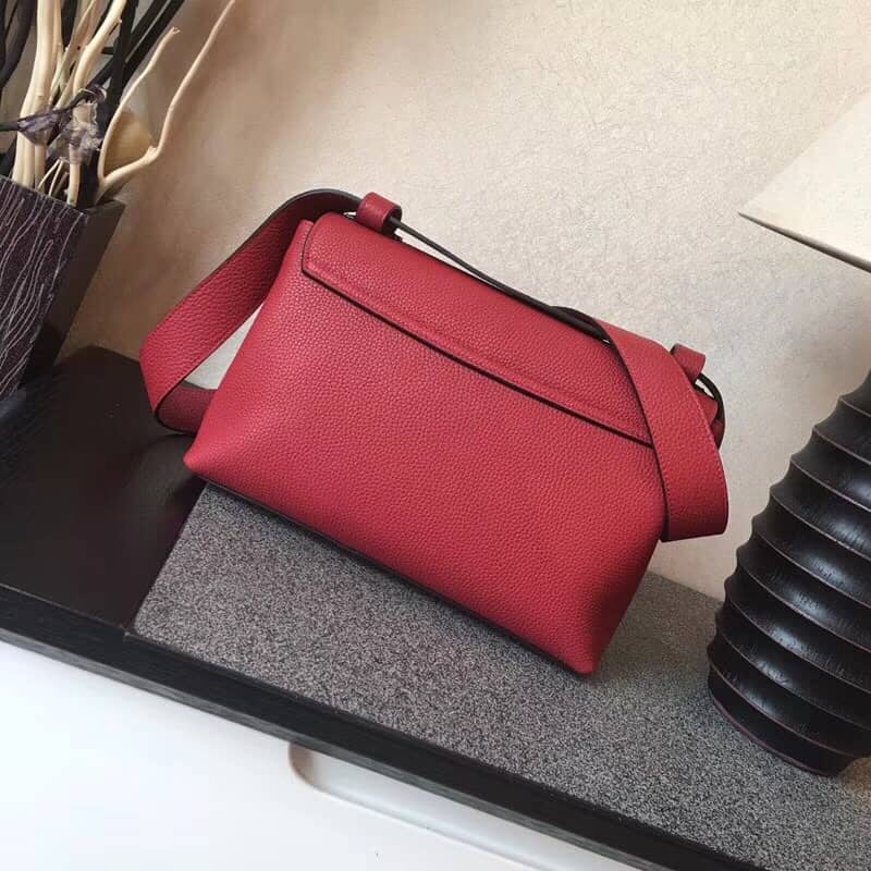Gucci GG Marmont Leather Shoulder Bag Replica Red 401173 - DEEPREPS