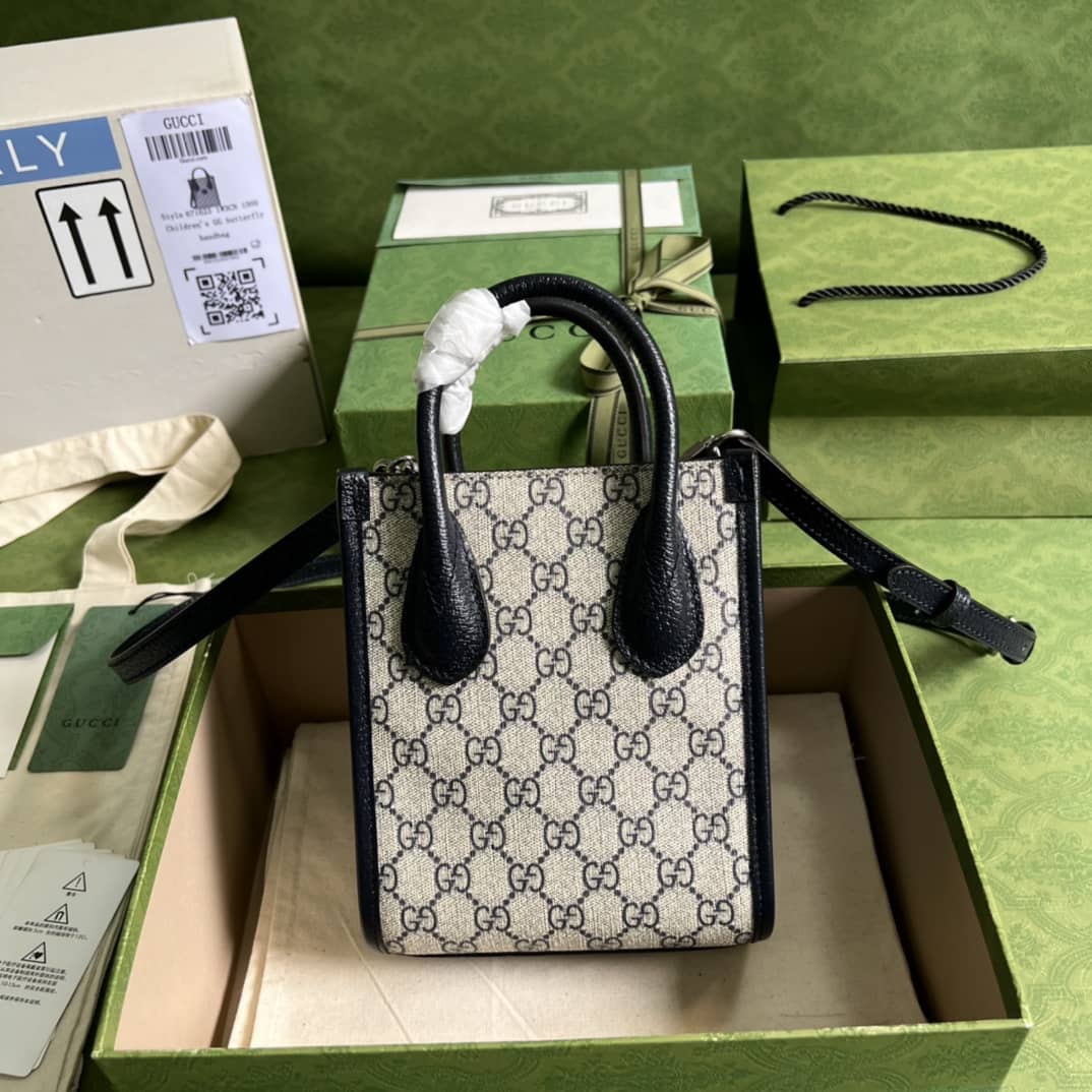Gucci Mini Tote With Interlocking 671623 Replica Bag - DEEPREPS