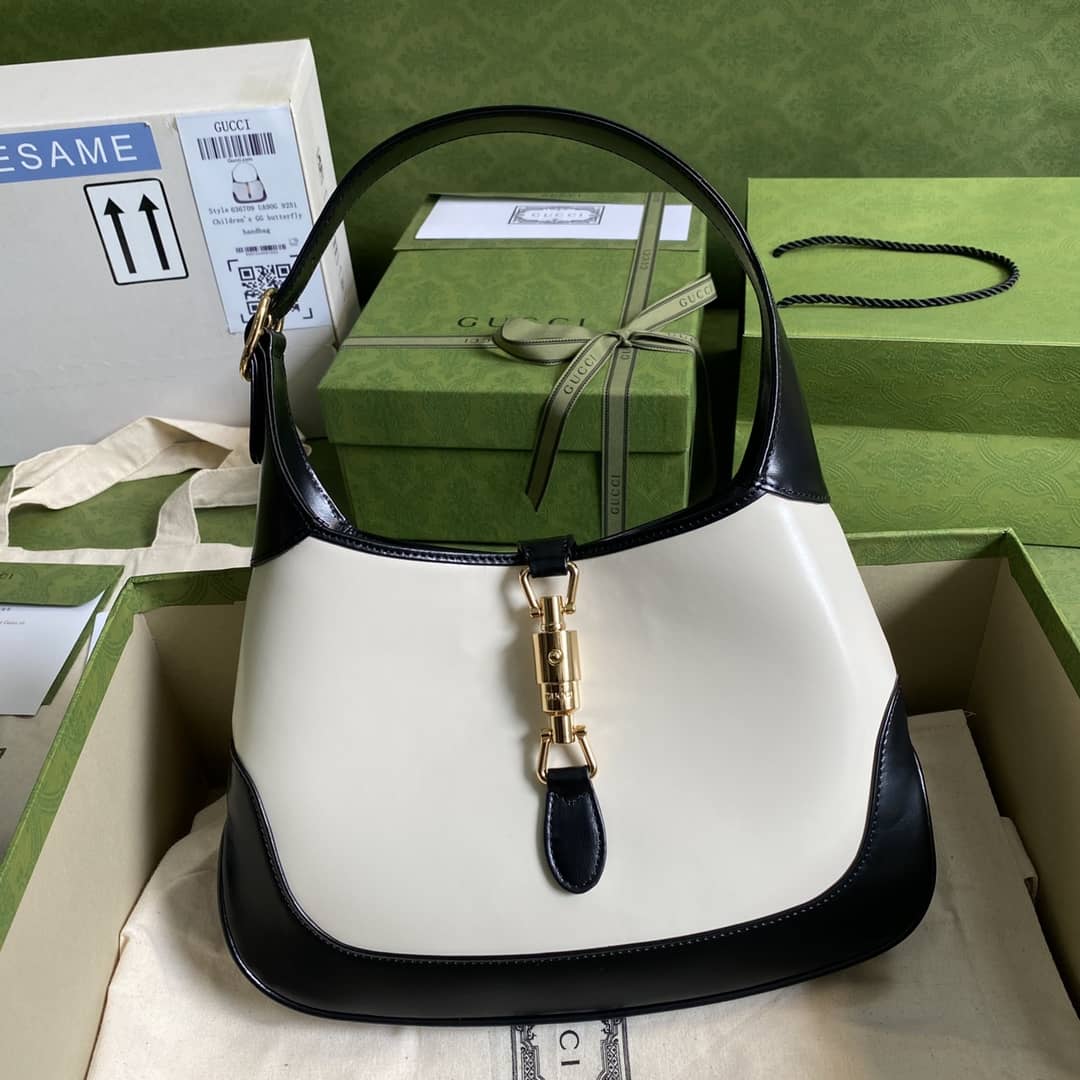 Gucci X Balenciaga The Hacker Project Jackie 1961 Replica Bag 636706 - DEEPREPS