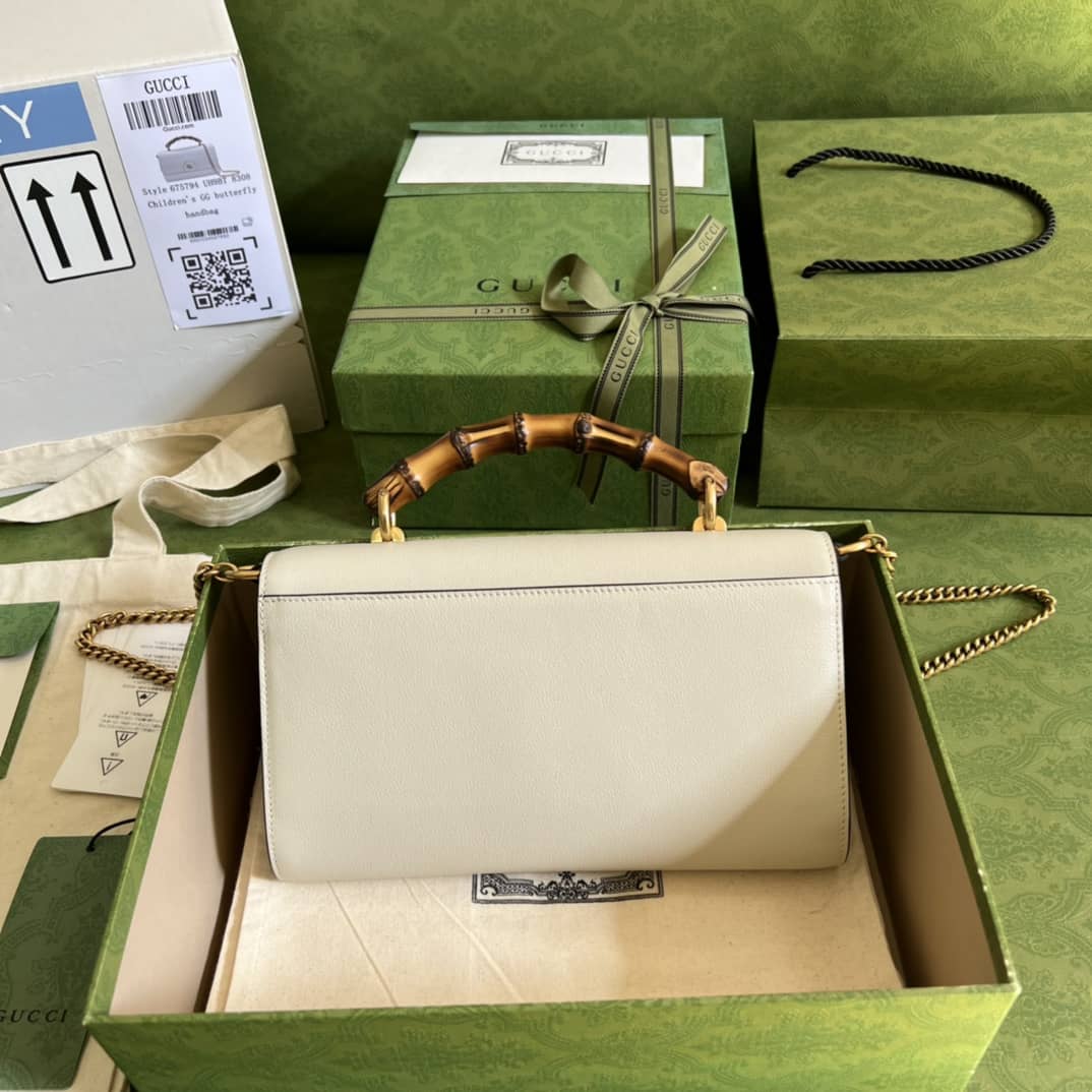 Gucci GG Large Top Handle Bag With Bamboo 675795 Replica - DEEPREPS