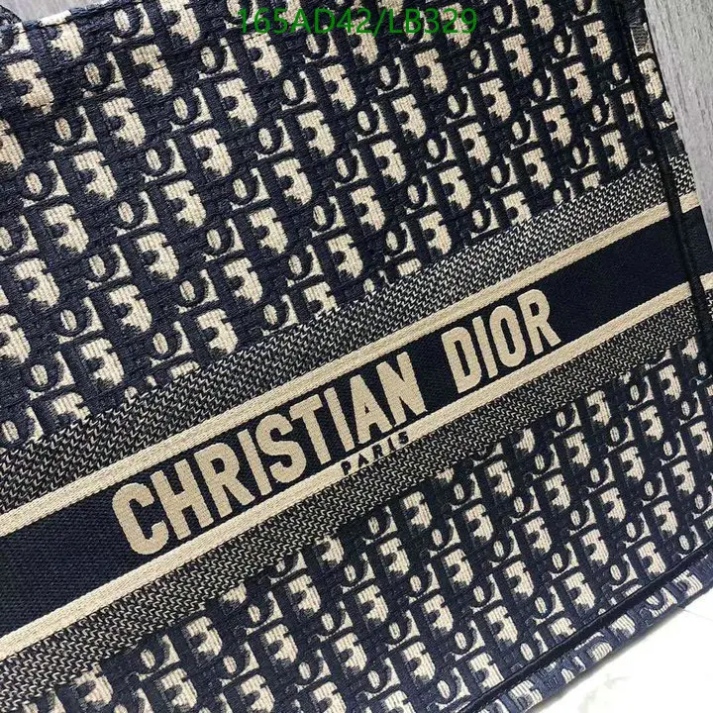 Large Replica Dior Book Tote Handbag in Embroidered Canvas HKL478 - DEEPREPS