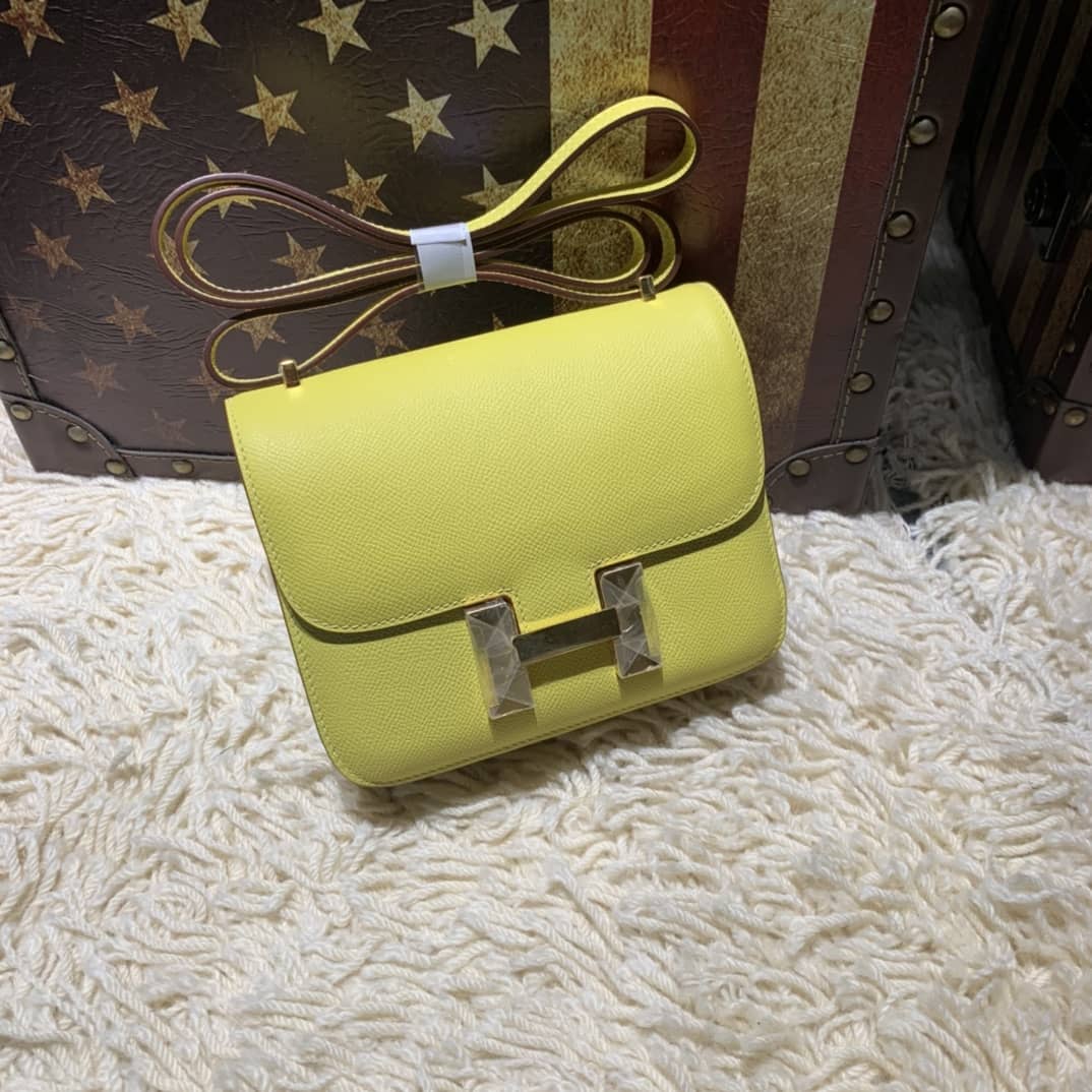 Hermes Replica Constance Bag 18CM Epsom Leather - DEEPREPS