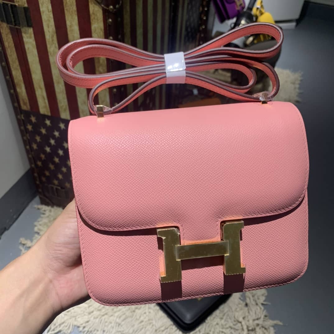 Hermes Replica Constance Bag 18CM Epsom Leather - DEEPREPS