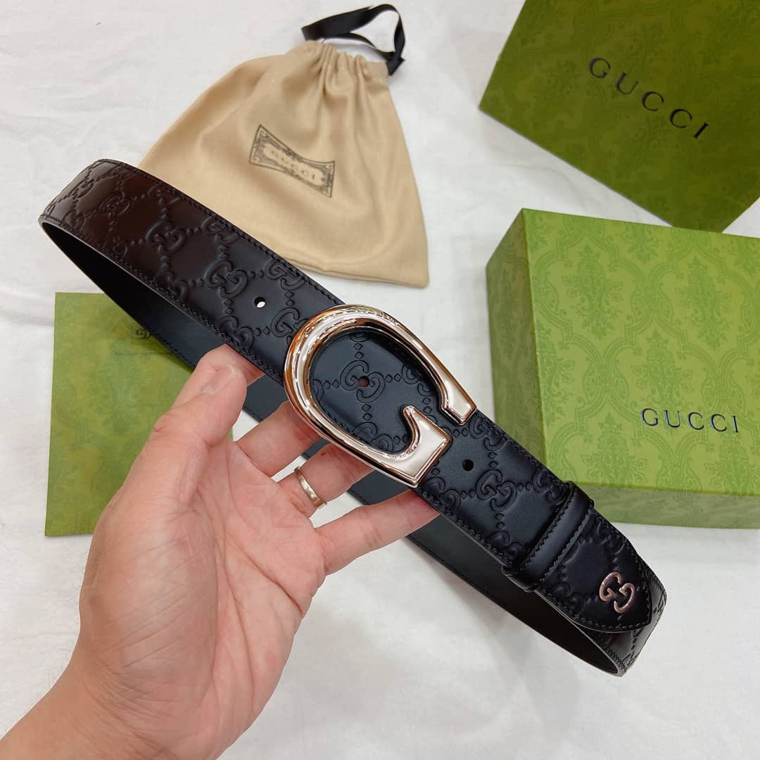 Replica Gucci Buckle Belt 40mm - DEEPREPS