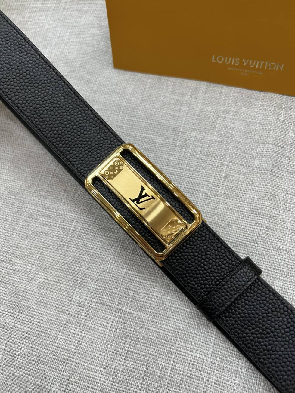 Replica Louis Vuitton Belt Logo 35mm - DEEPREPS
