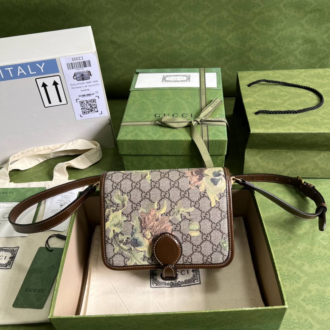 Gucci Mini Shoulder Bag With Interlocking G Brown 671620 Replica - DEEPREPS