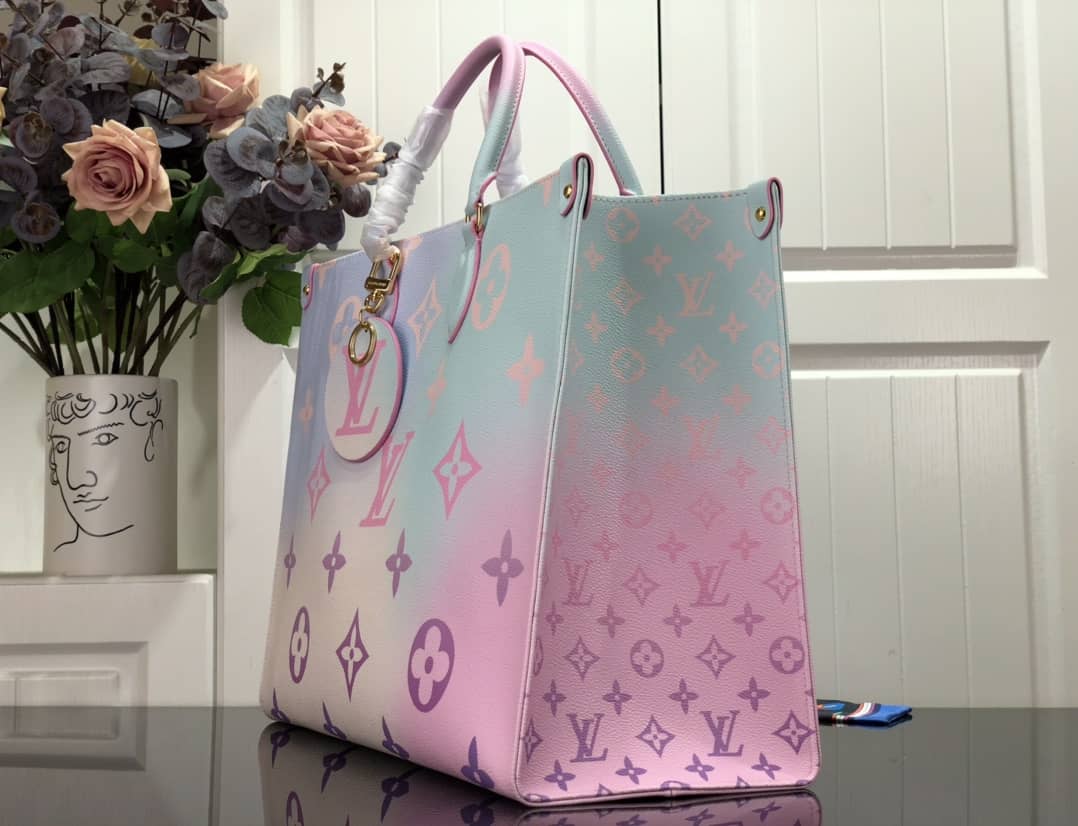 Louis Vuitton Onthego GM Sunrise Pastel M46076 Replica Tote - DEEPREPS