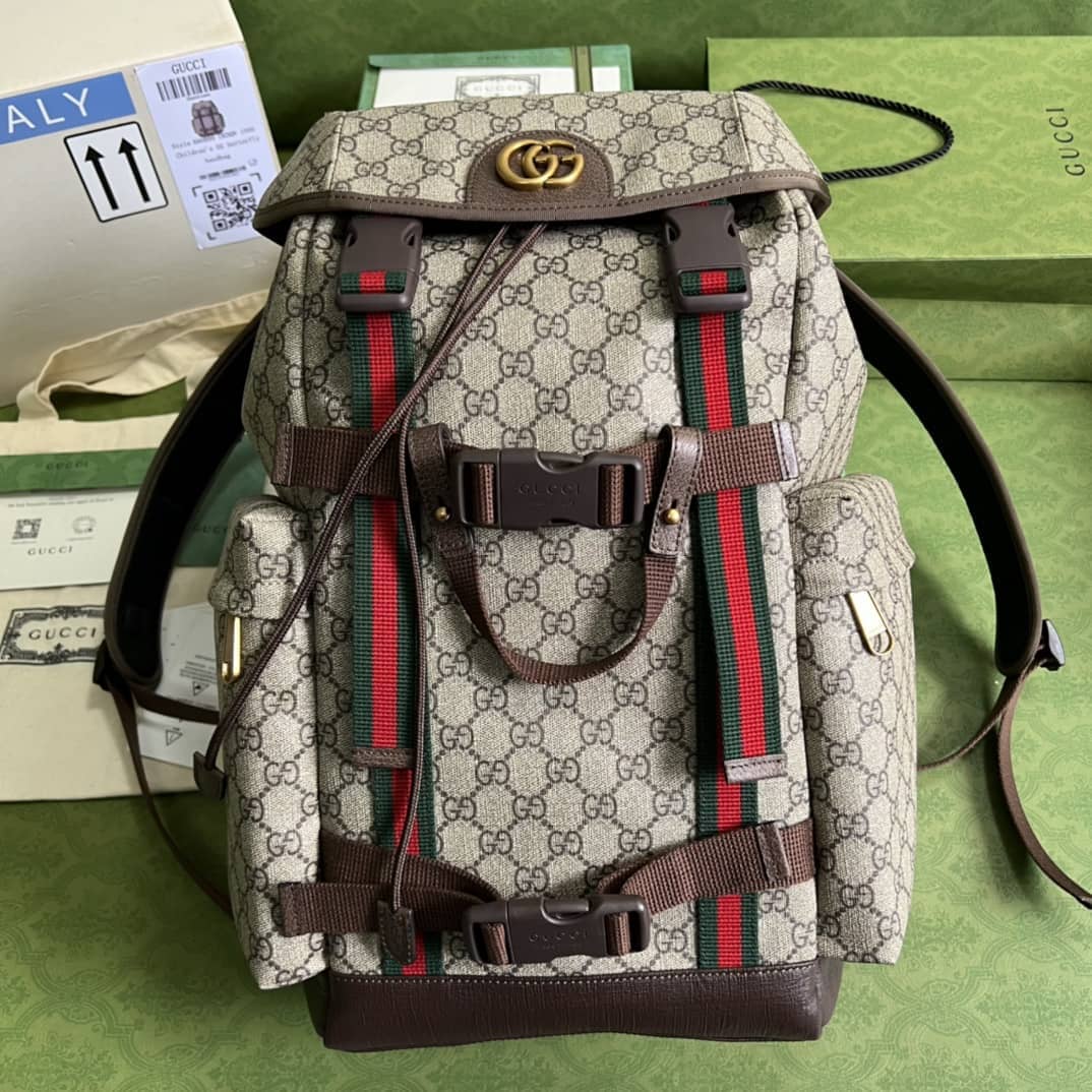 Gucci Webbing GG Skateboard 690999 Replica Backpack - DEEPREPS