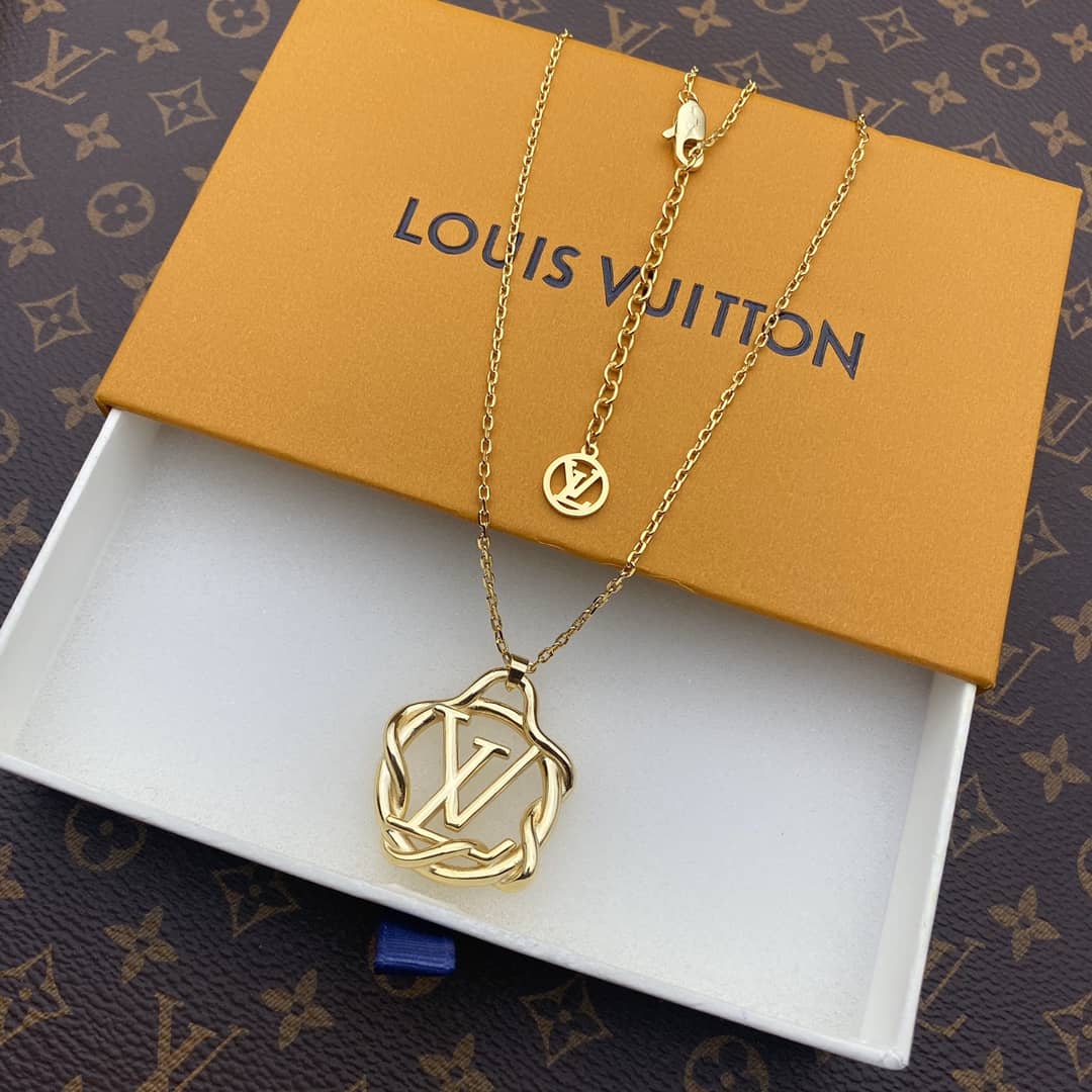 Designer Louis vuitton Classic Necklace - DEEPREPS