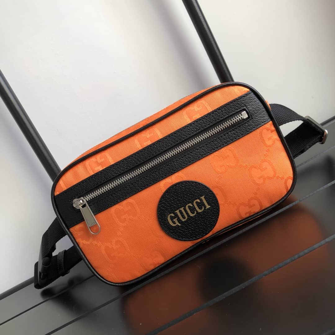 Gucci Off The Grid GG Belt Bag Replica Orange 631341 - DEEPREPS