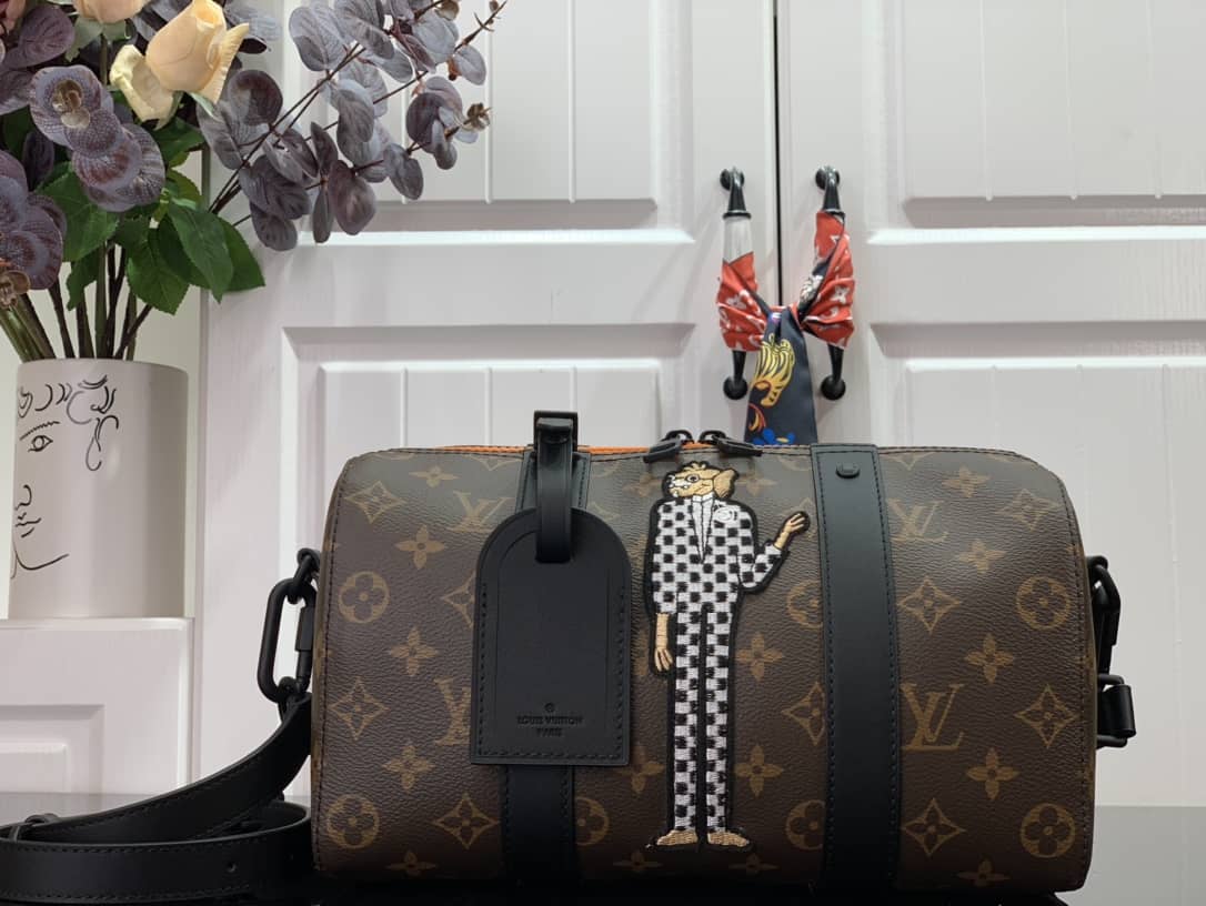 Louis Vuitton City Keepall Friend Virgil Abloh Monogram Replica Shoulder Bag M45652 - DEEPREPS