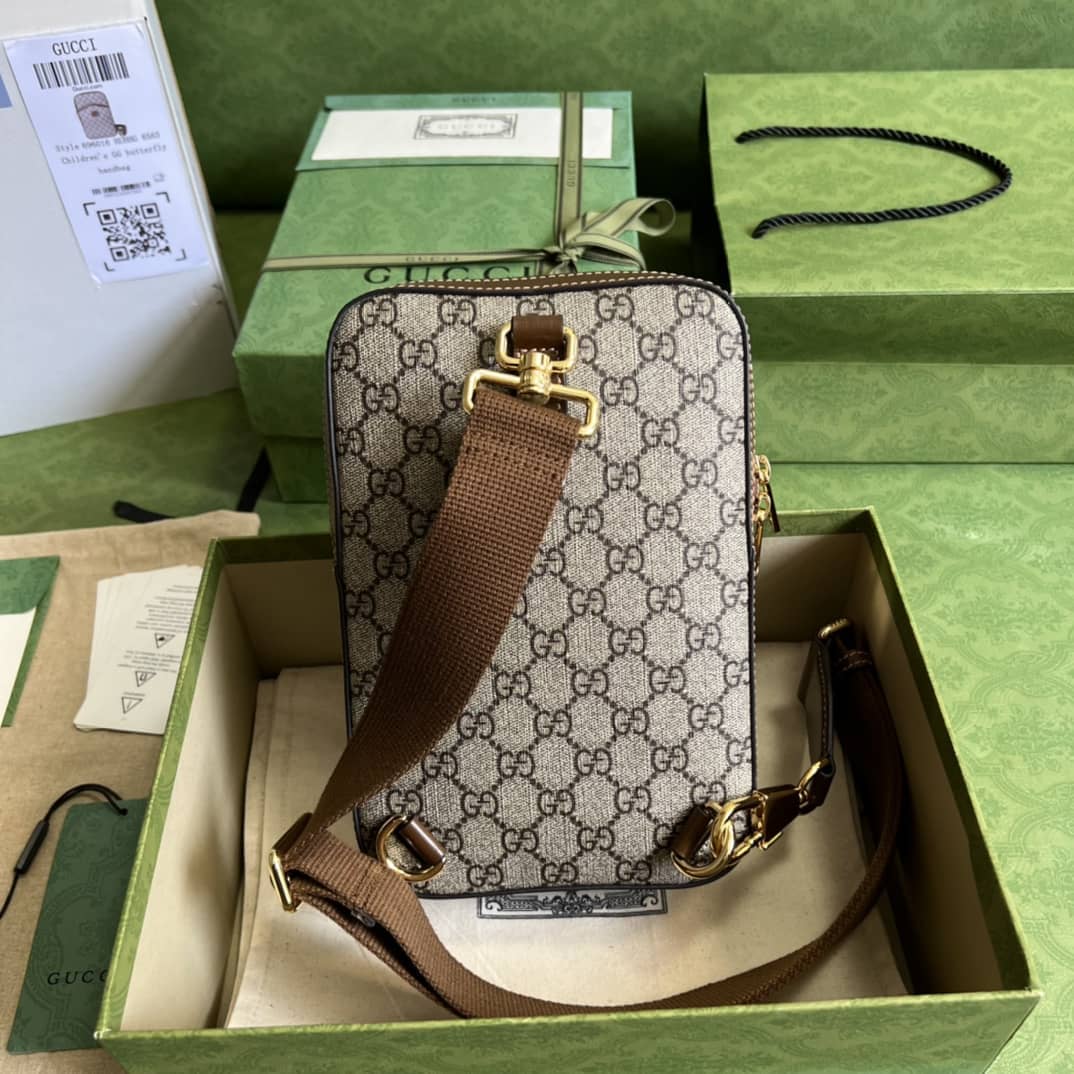 Gucci Sling Backpack With Interlocking G 696016 Replica Crossbody Bag - DEEPREPS