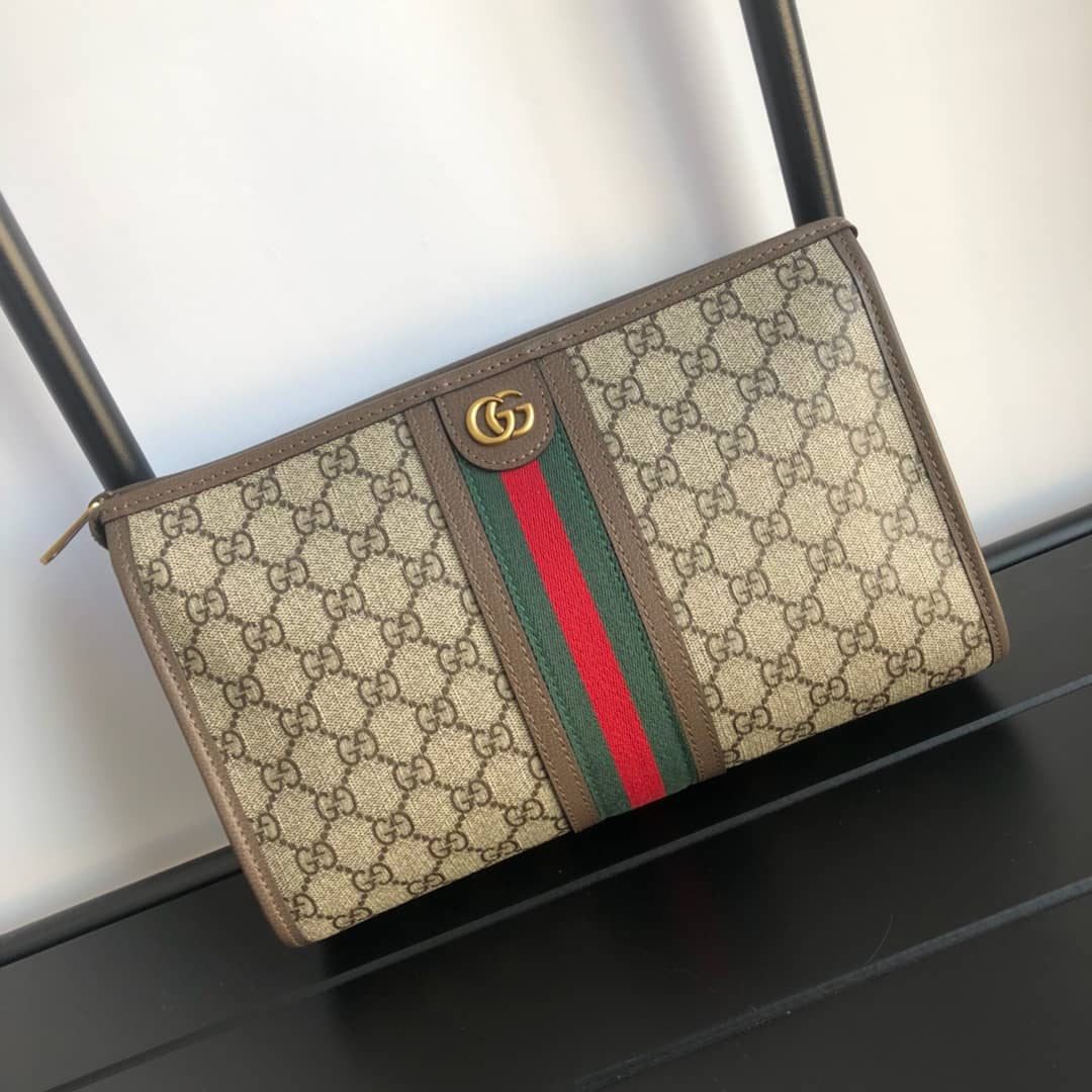 Gucci Unisex Ophidia GG Pouch Replica 598234 - DEEPREPS