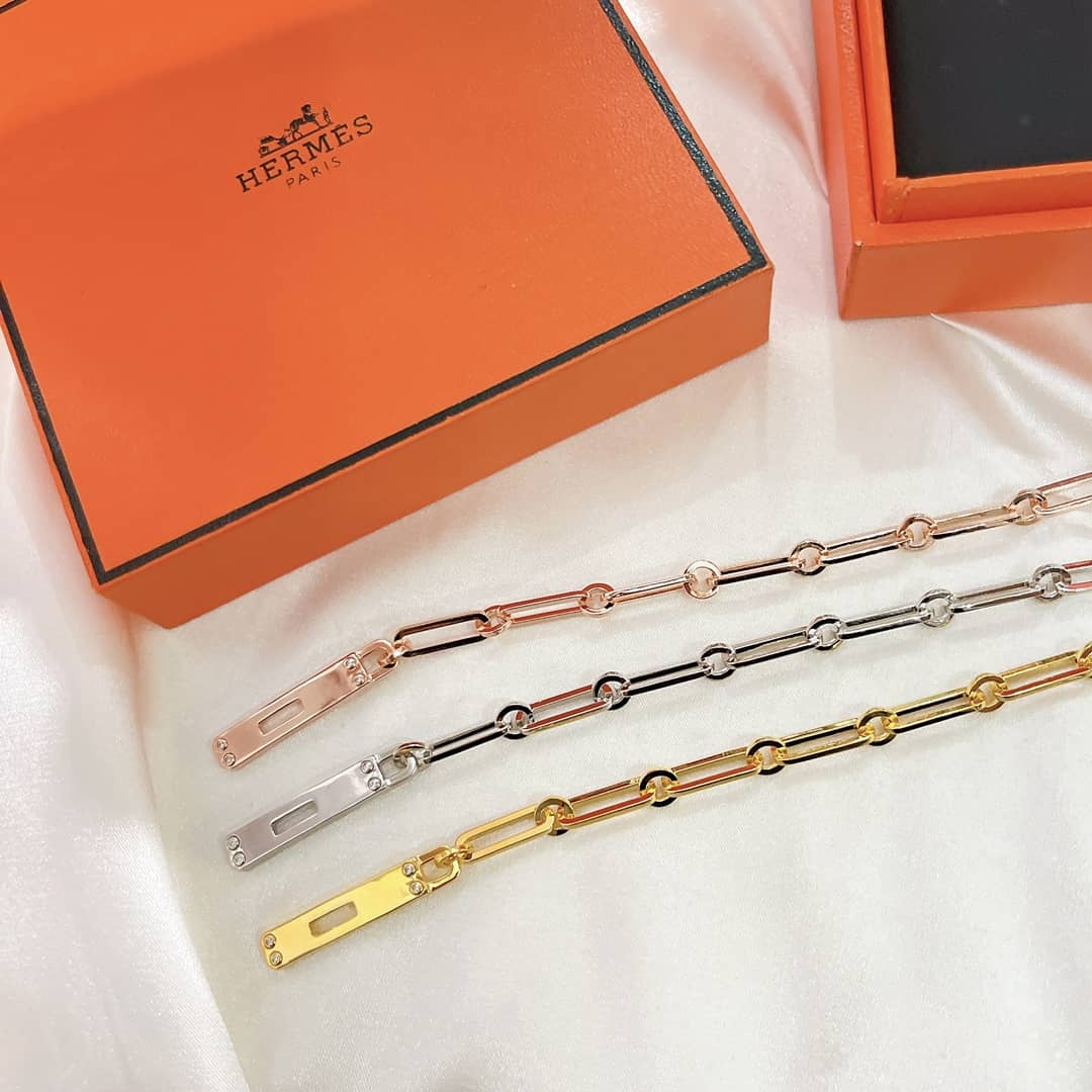 Knockoff Hermes Logo Bracelet - DEEPREPS