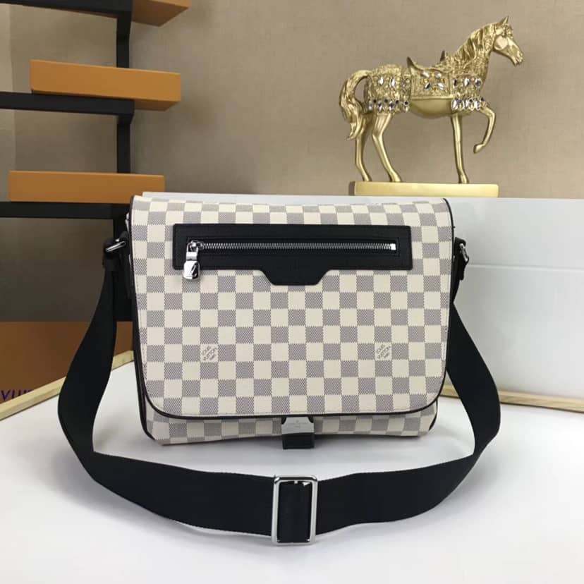 Louis Vuitton Matchpoint Damier Coastline Messenger Bag Replica N40019 - DEEPREPS