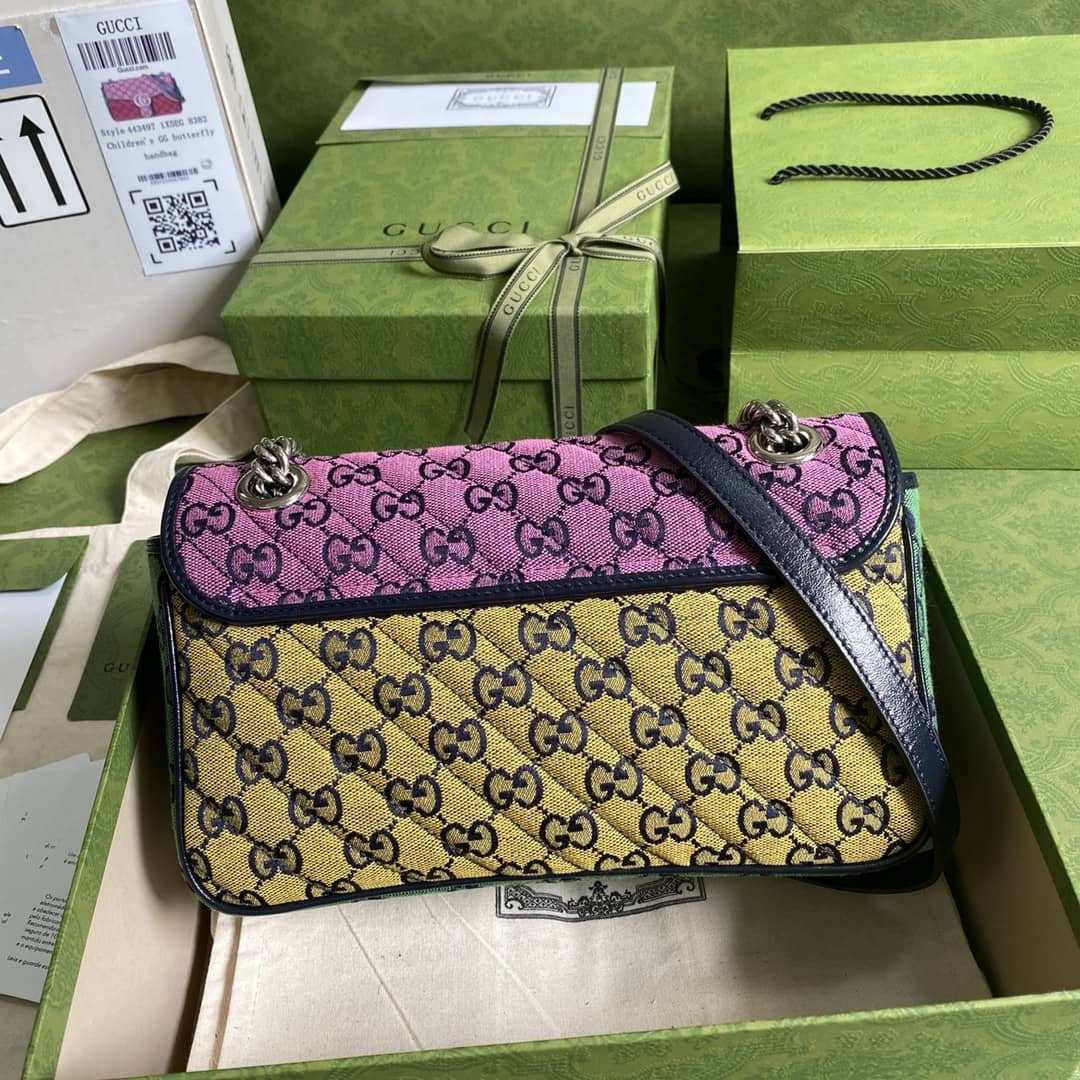 Gucci Marmont GG Small matelassé Shoulder Bag Replica 443497 - DEEPREPS