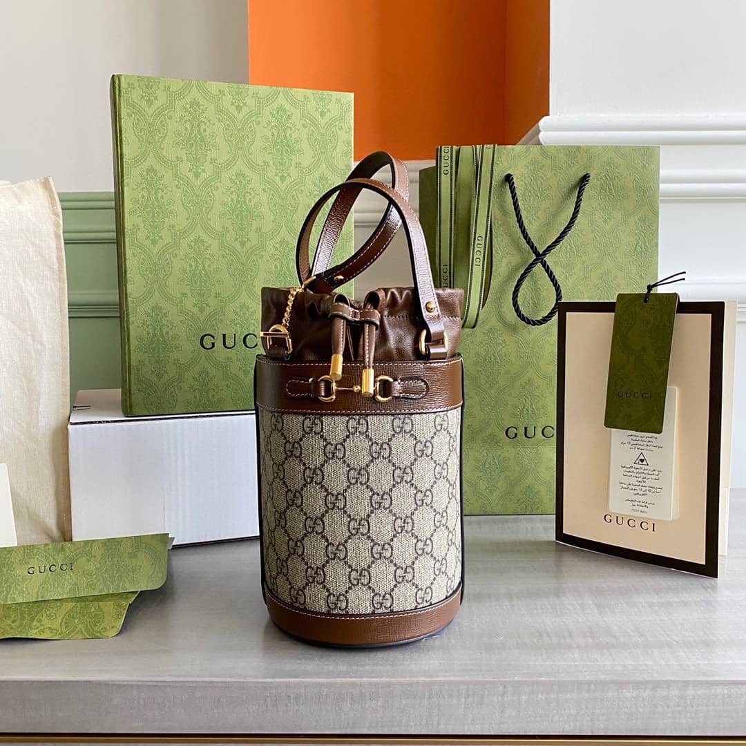 Gucci Horsebit 1955 Small Bucket Bag Replica 637115 - DEEPREPS