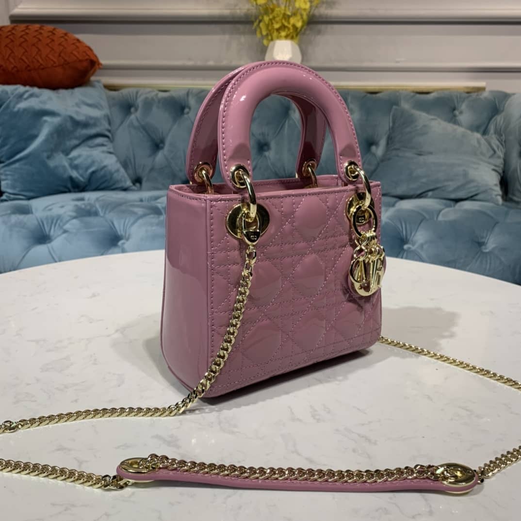 Christian Dior Lady Dior 17CM Replica Bag - DEEPREPS