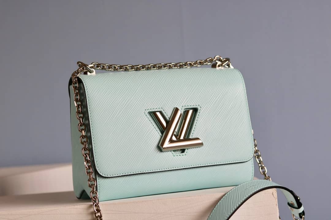 Louis Vuitton Twist Bag Blue Replica M50281 - DEEPREPS