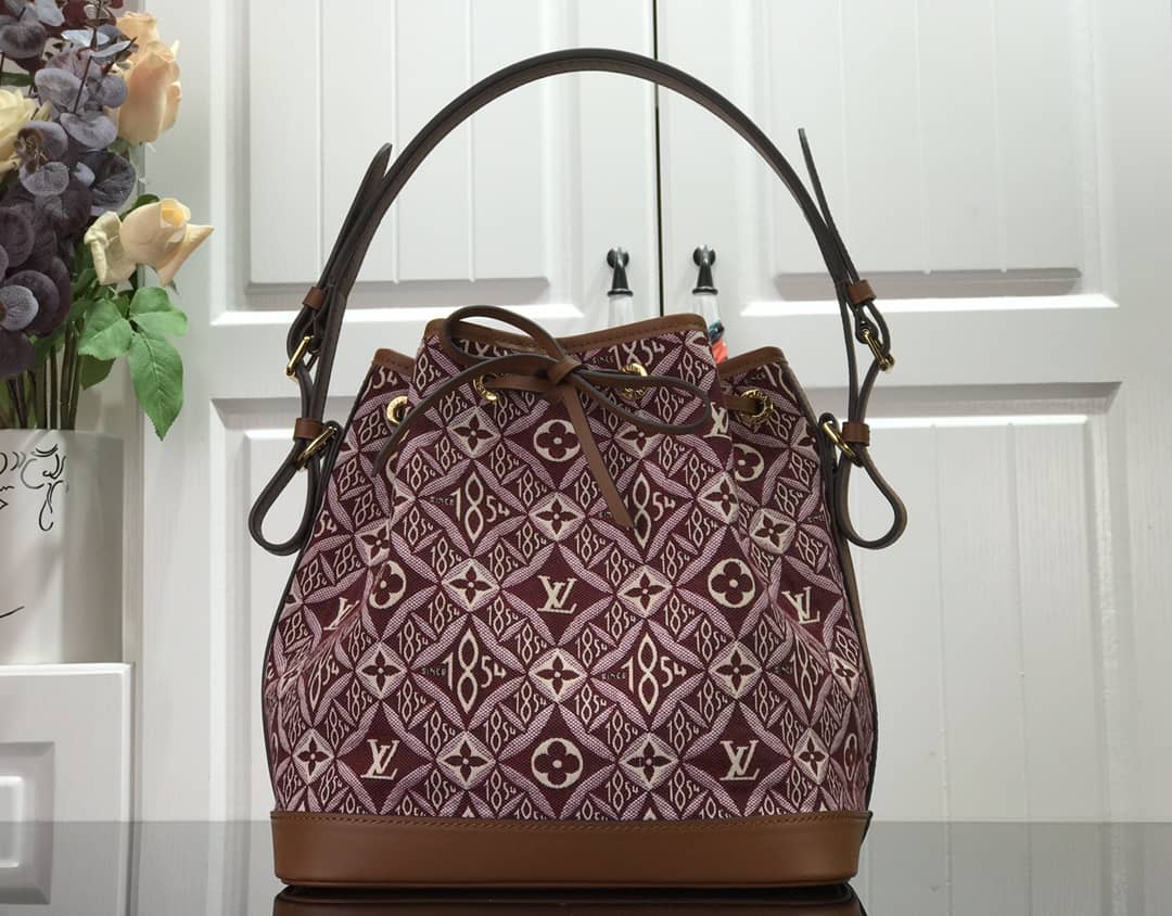 Louis Vuitton Monogram Jacquard Since 1854 Petit NOE Replica Bag M57154 - DEEPREPS