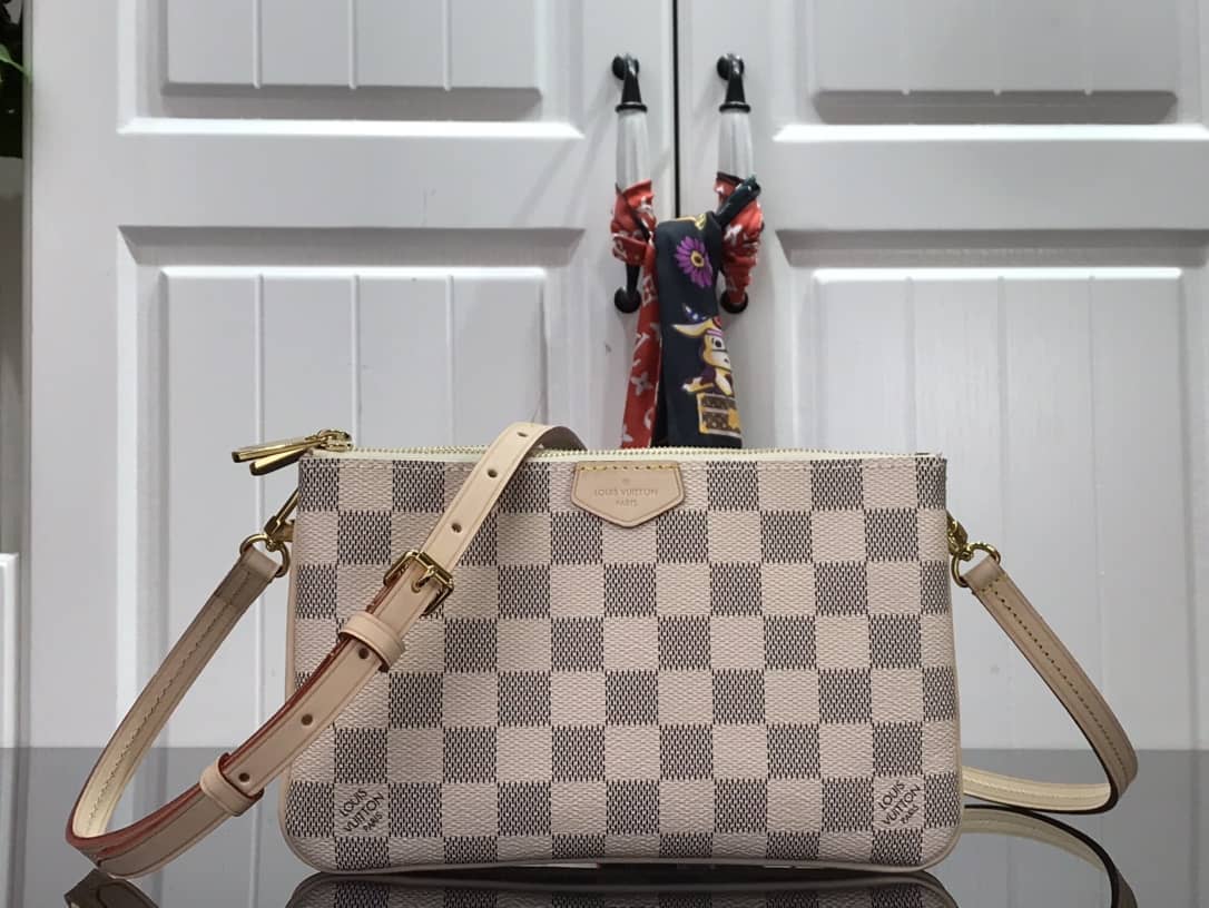 Louis Vuitton Double Zip Replica Pochette N60460 - DEEPREPS