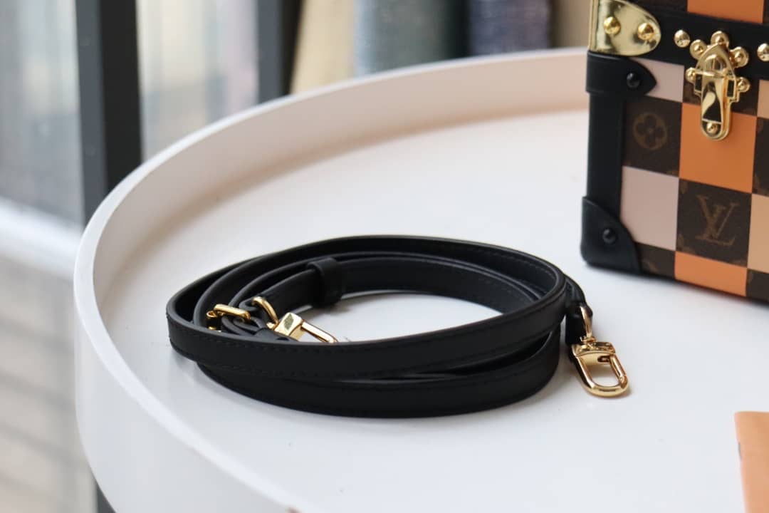 Louis Vuitton Petite Malle Monogram Canvas Replica Bag Orange M40273 - DEEPREPS