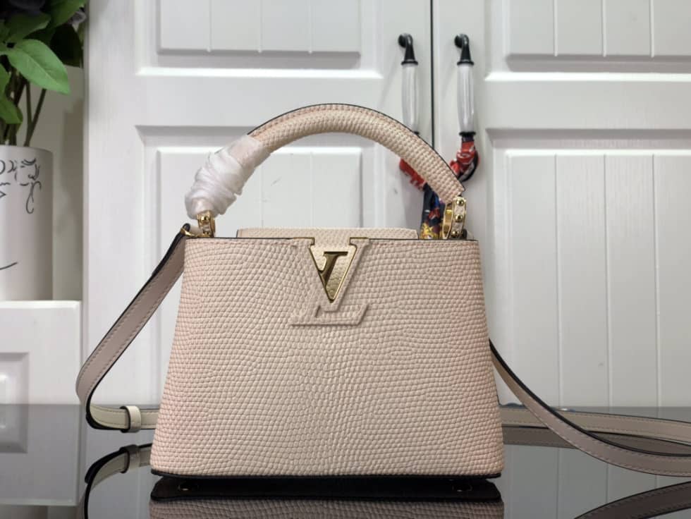 Louis Vuitton Capucines Mini Collection Pink N98093 Replica Shoulder Bag - DEEPREPS