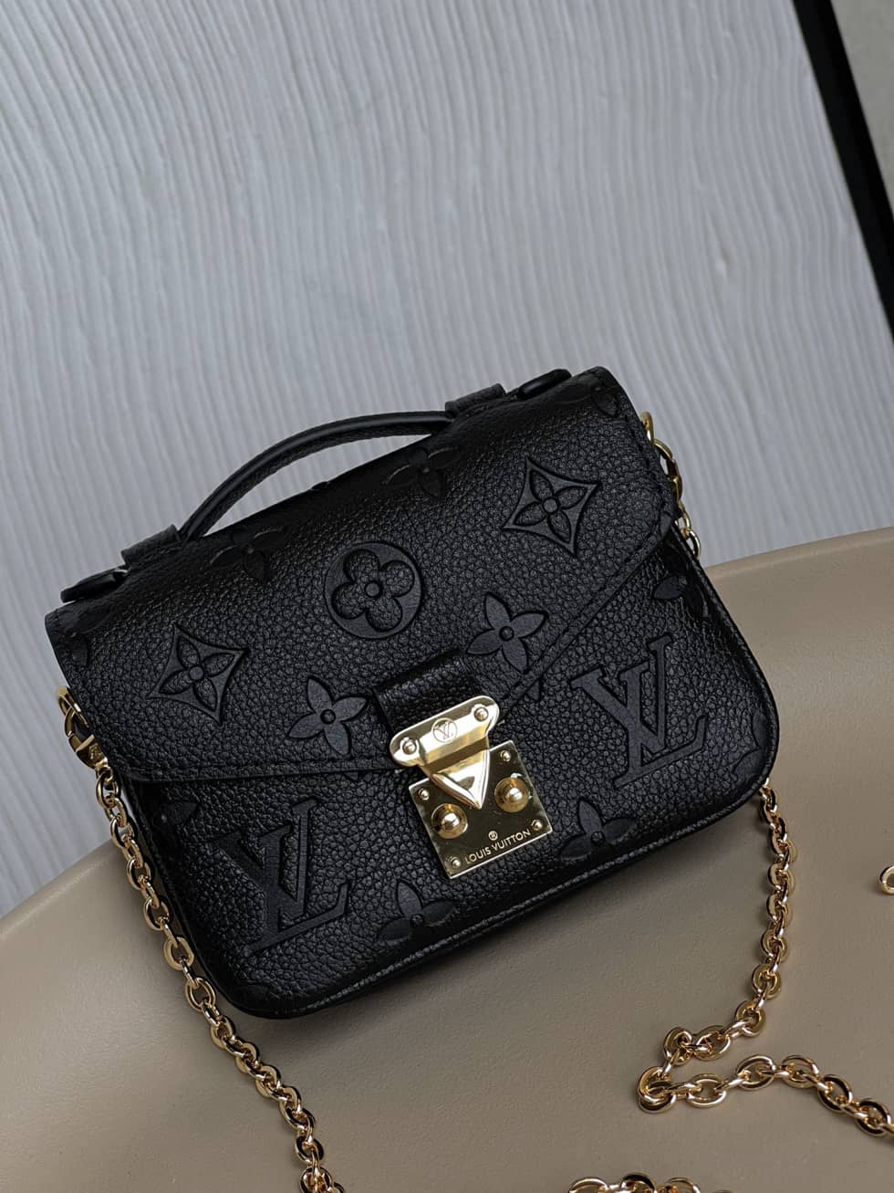 Louis Vuitton Micro Métis Monogram Empreinte Leather 2WAY Chain M81389 Replica Crossbody Bag - DEEPREPS