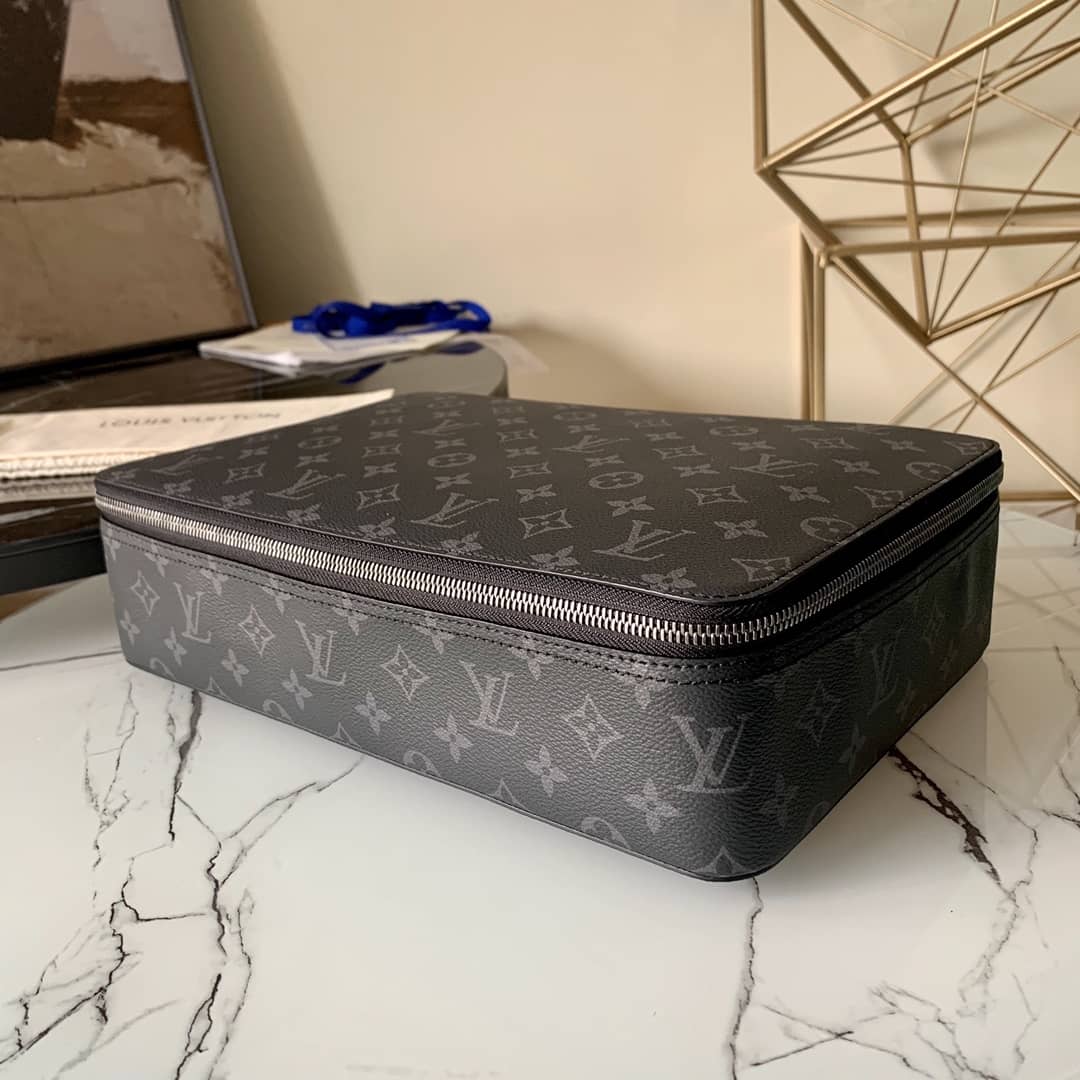 Louis Vuitton Packing Cube GM Monogram Canvas Replica Bag Black M43690 - DEEPREPS