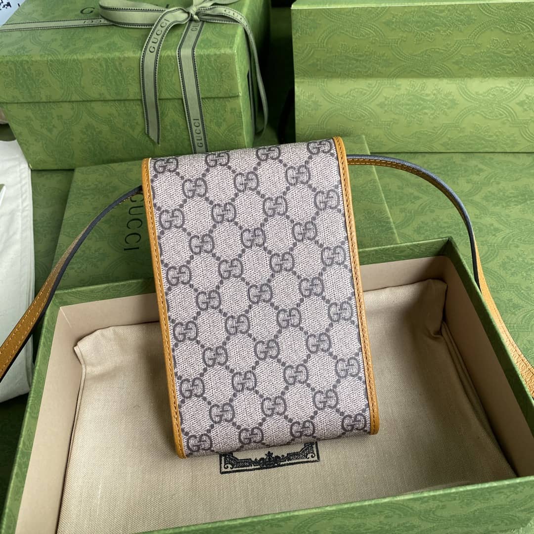 Kai x Gucci Mini Canvas Phone Bag Replica 660161 - DEEPREPS