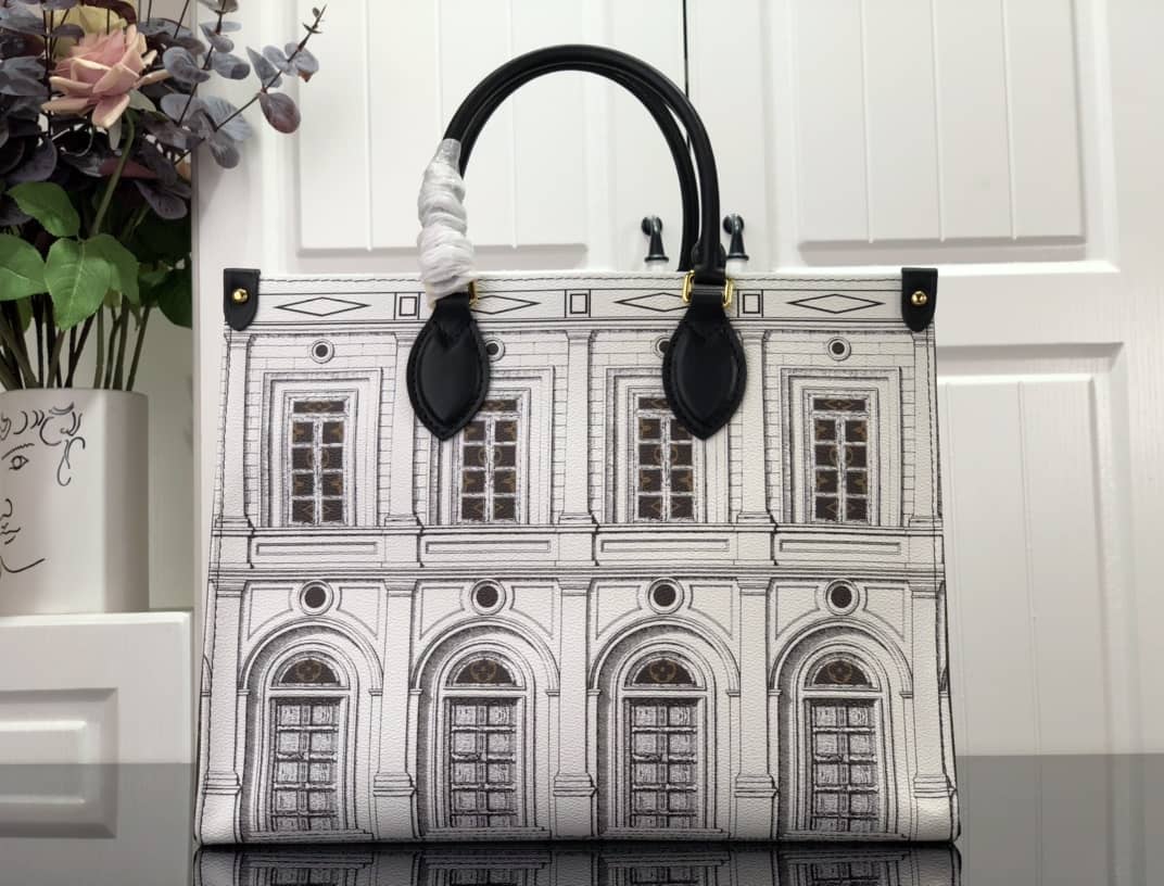 Louis Vuitton Fornasetti On The Go MM Bag Replica M59264 - DEEPREPS