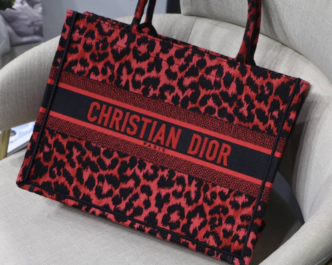 Christian Dior Tote Bag Dupe CD Book Embroidery - DEEPREPS