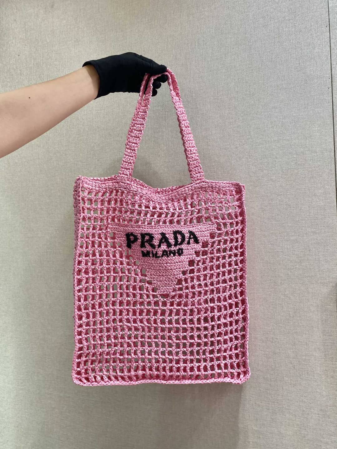 Prada Raffia Leather Replica Tote - DEEPREPS