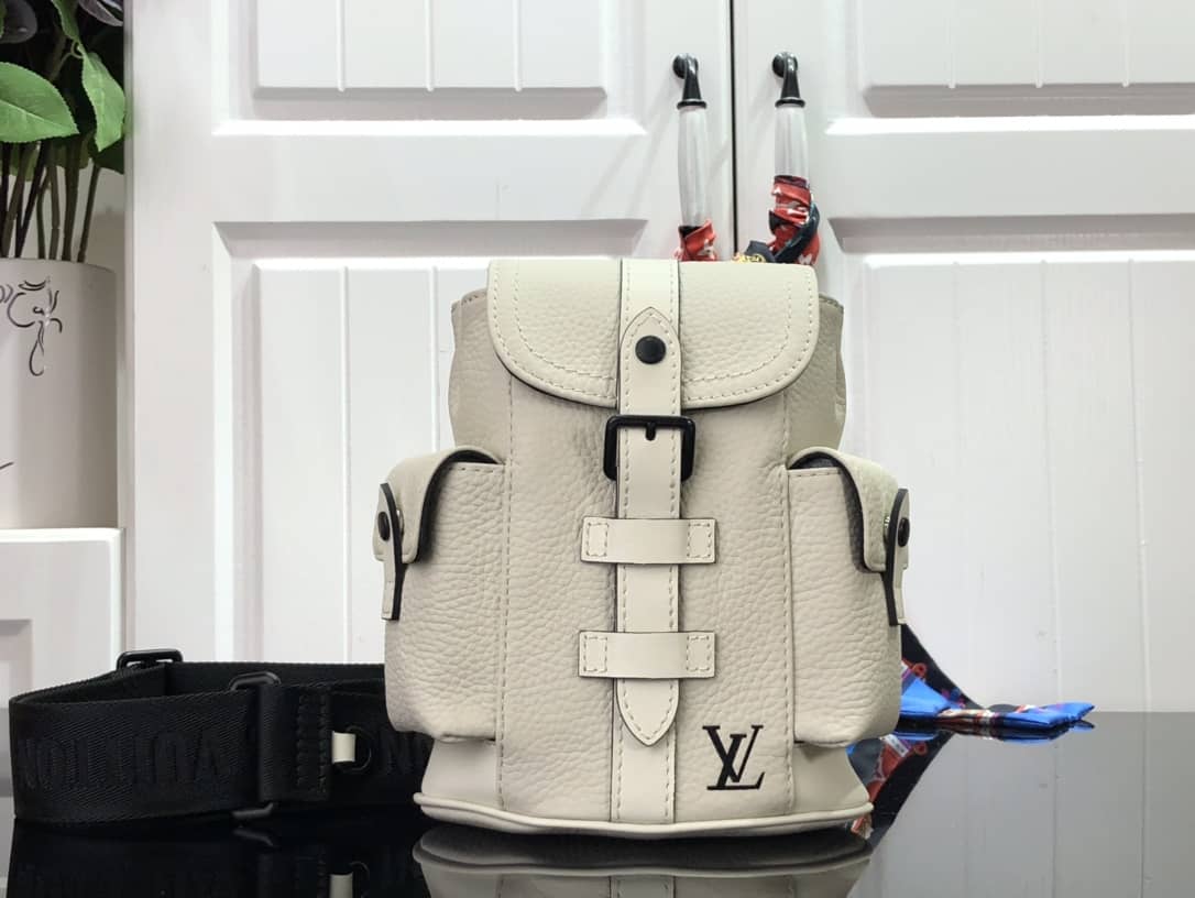 Louis Vuitton Christopher XS Replica Backpack White M58495 - DEEPREPS