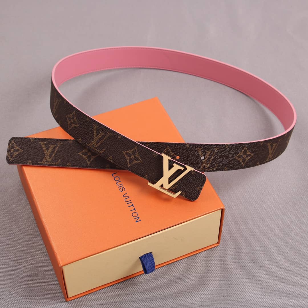 Replica Louis Vuitton Buckle Belt 30mm For Lady - DEEPREPS