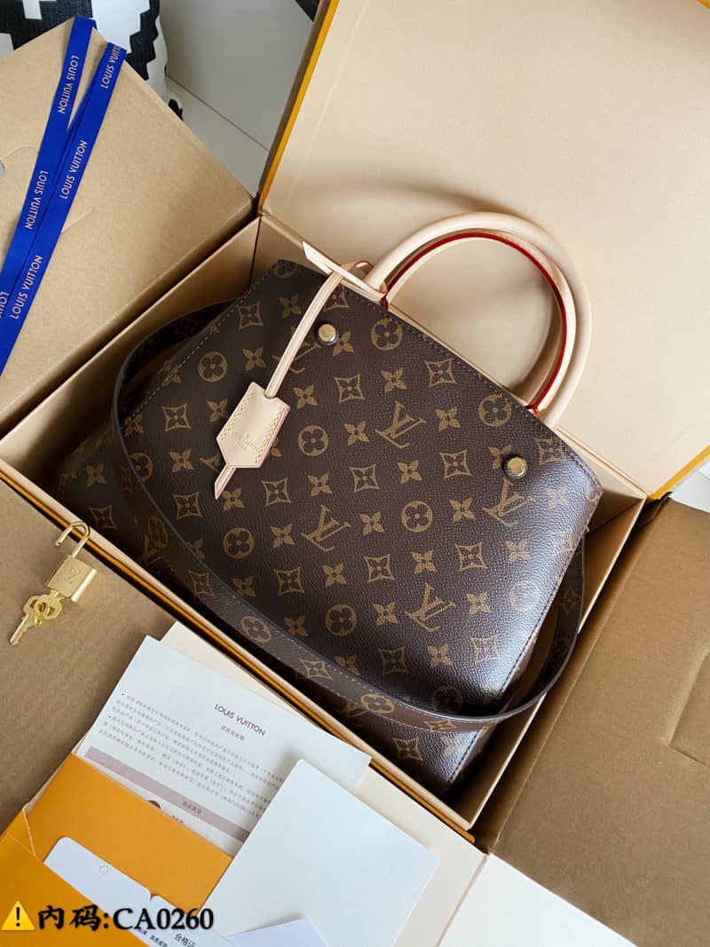 Louis Vuitton Montaigne MM Monogram Canvas Bag Replica M41056 - DEEPREPS