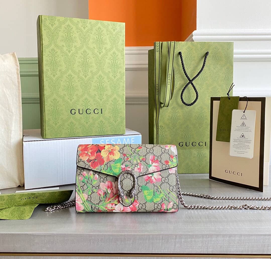 Gucci Dionysus Chain Wallet Shoulder Bag Replica Brown 401231 - DEEPREPS