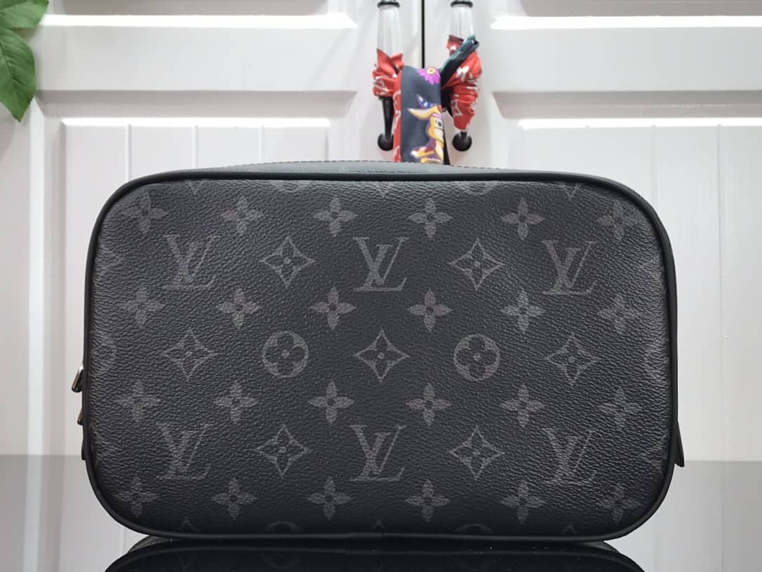 Louis Vuitton Monogram Eclipse Toiletry Pouch M43383 - DEEPREPS