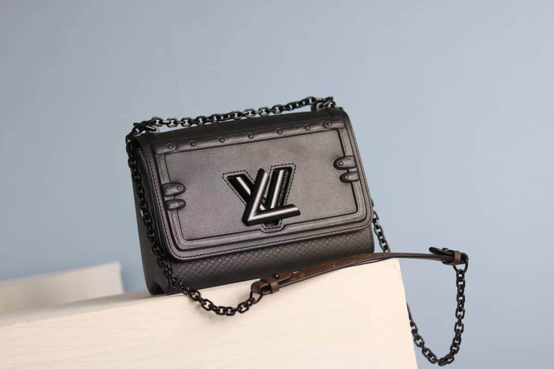 Louis Vuitton Twist Epi Handbag Replica Black M50320 - DEEPREPS