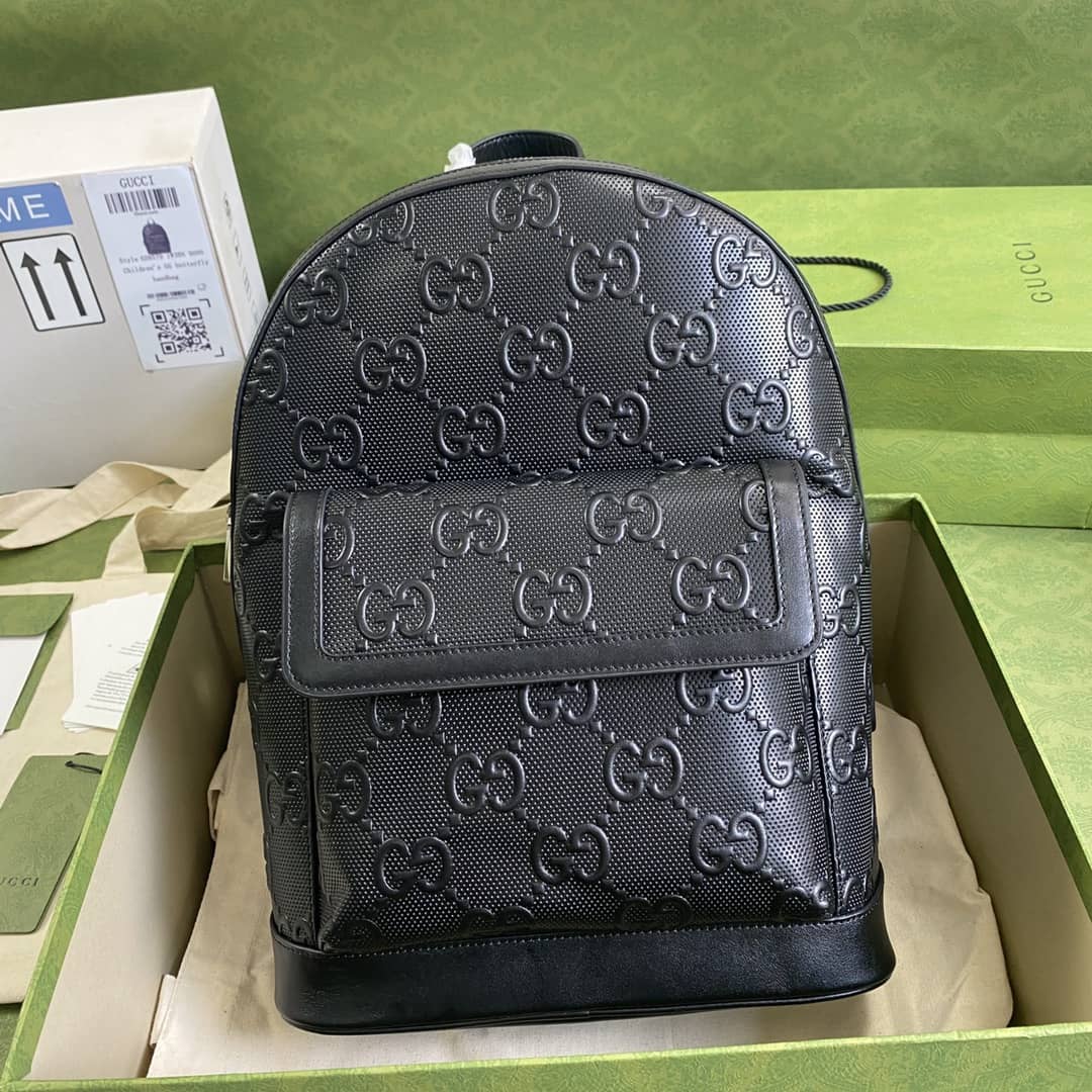 Gucci GG Embossed Backpack Replica 658579 - DEEPREPS
