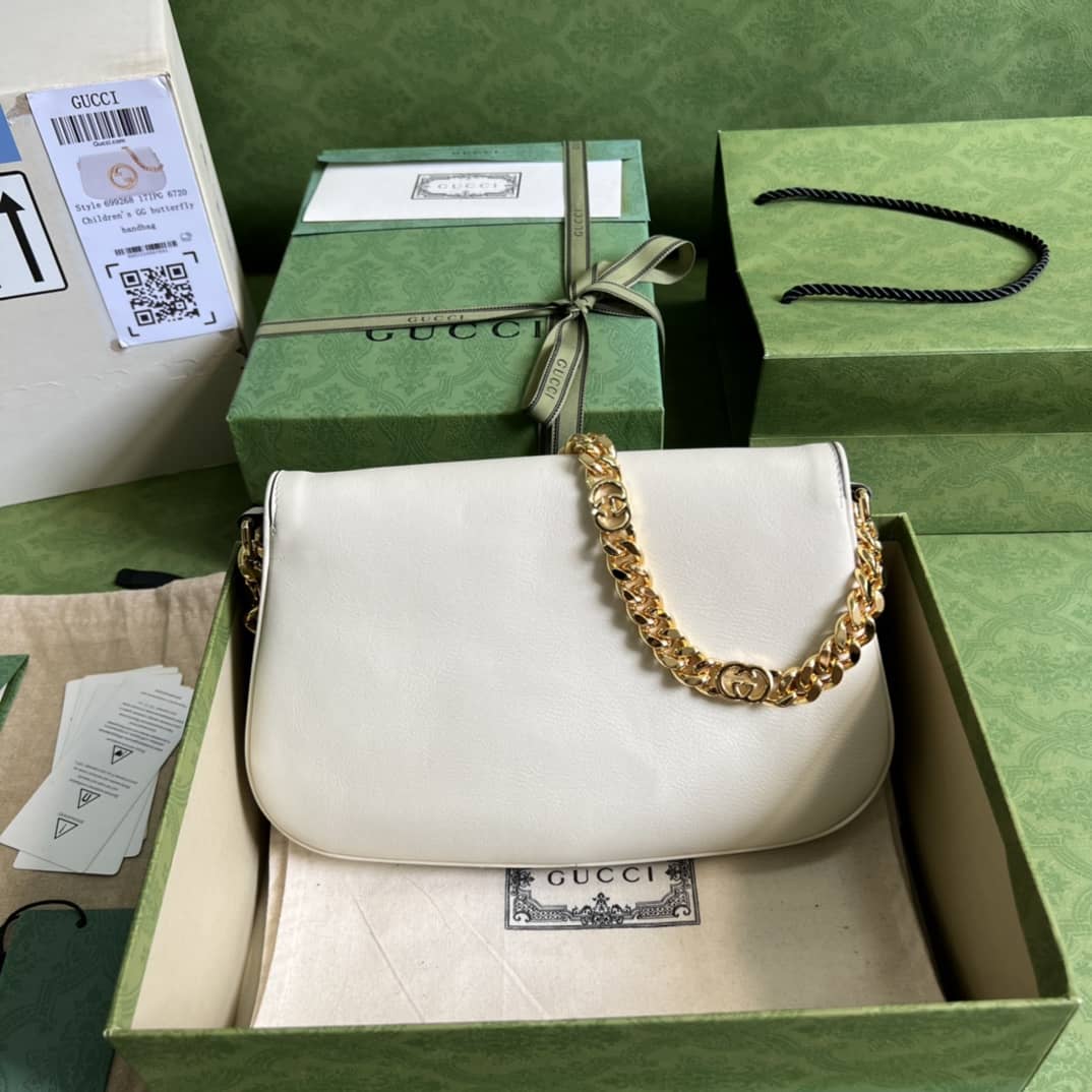 Gucci Blondie White 699268 Replica Shoulder Bag - DEEPREPS